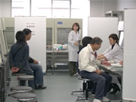 新潟薬科大おくすり相談会測定1